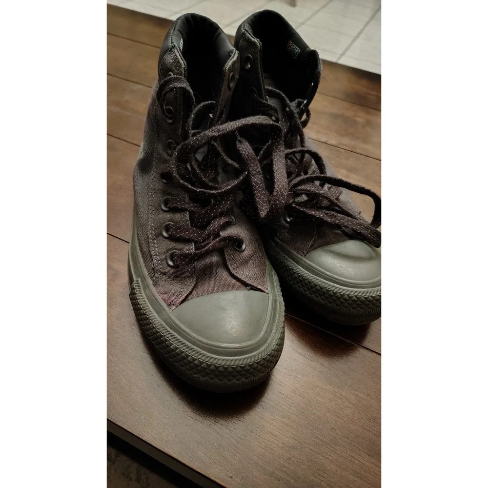 RARE🔥 Converse Chuck Taylor All Star Hi Shield Boots 6 Resistant Reflect Gray